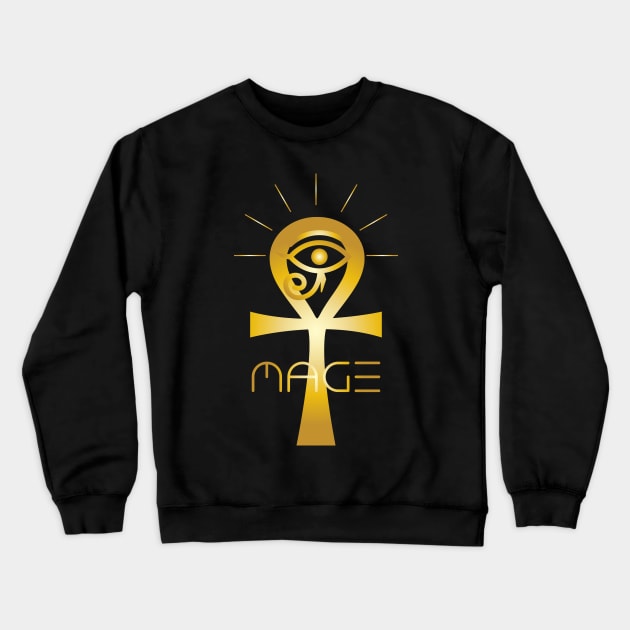 Sorcerers Symbol Crewneck Sweatshirt by emma17